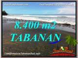 JUAL TANAH di TABANAN 84 Are View laut dan Lingkungan Villa
